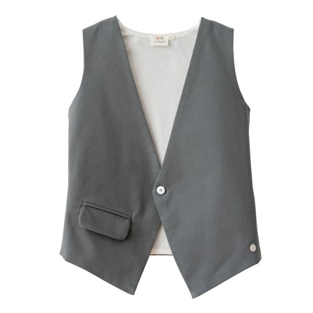 ASH V-NECK COTTON VEST