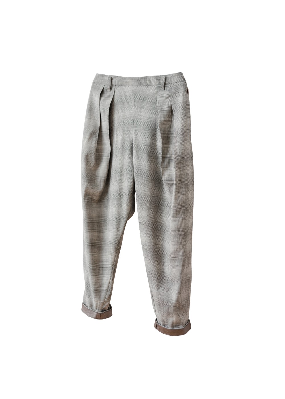 FINN LOOSE-FITTING WOOL BLEND TROUSERS